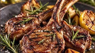 Costolette di agnello a scottadito: strutto, sale e pepe per un secondo laziale