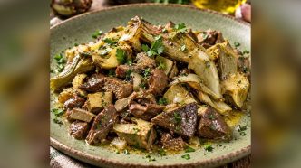 Coratella d’abbacchio con i carciofi: secondo della tradizione laziale, tra brodo e limone